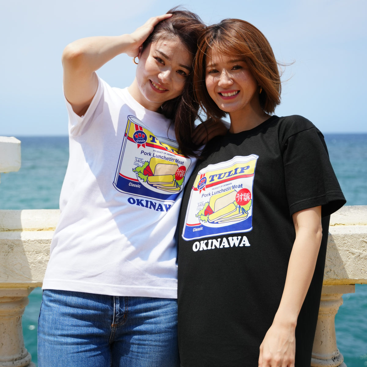 公式】チューリップ カンTシャツ ホワイト ブラック S M L XL